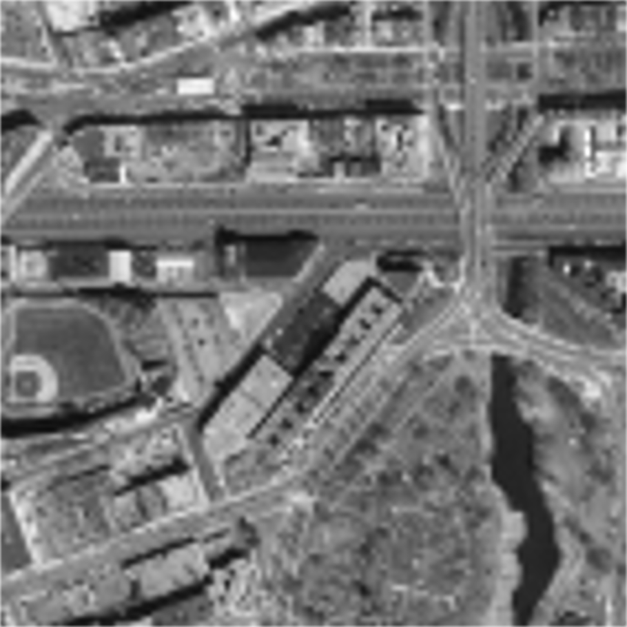 Satellite image at 10 meter resolution